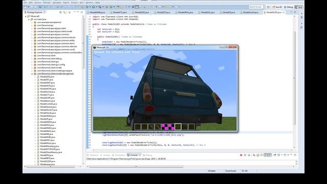 Tutorial: Как добавить OBJ модель в Flan's Mod смотреть онлайн
