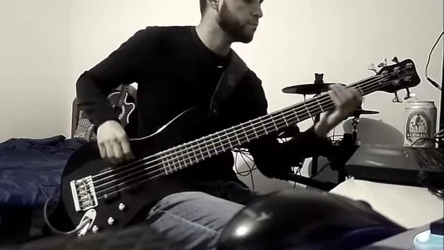 Korn Falling Away From Me Bass Cover смотреть онлайн