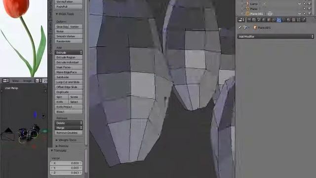 Speed Modelling "Тюльпан" | Blender смотреть онлайн