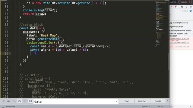 How to create Heat Map Chart like Github Commit Chart with Matrix Chart in Chart.js смотреть онлайн