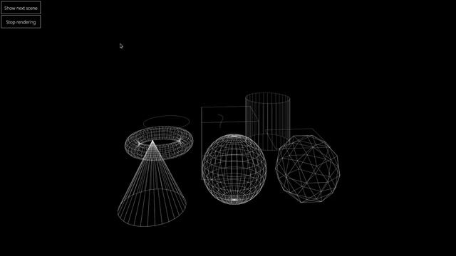 wire frame 3D rendering (JavaScript) V3 смотреть онлайн