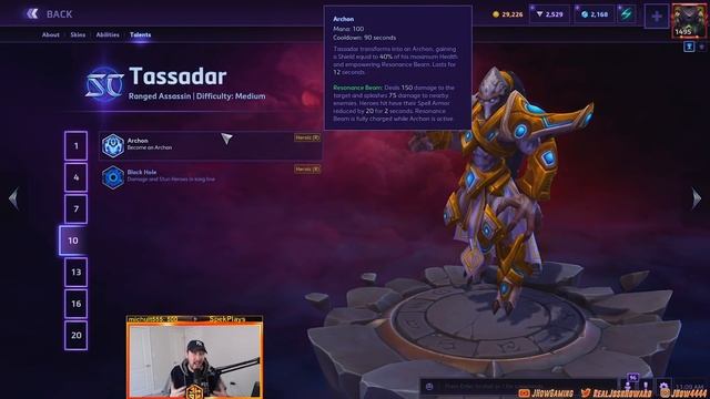 Heroes of the Storm Tassadar Rework Build Guide смотреть онлайн