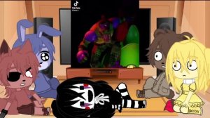 Реакция фнаф 1 на фнаф 9