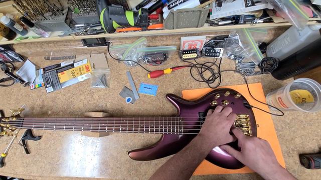 Ibanez SR305EDX RGC 5 String Bass Setup And 55 Point Inspection, Yeah Right