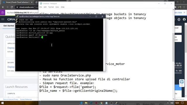Upload File Laravel ke Storage Oracle Cloud смотреть онлайн