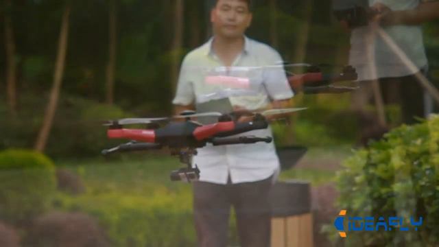 idea-fly Hero-550 uav drone aircraf plane gps plug-in instruction смотреть онлайн