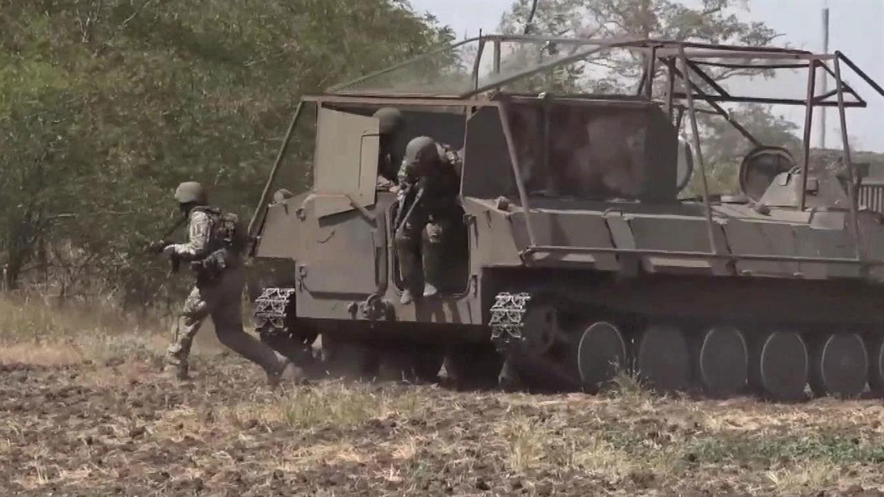 Российская армия громит врага, атаковавшего курское приграничье