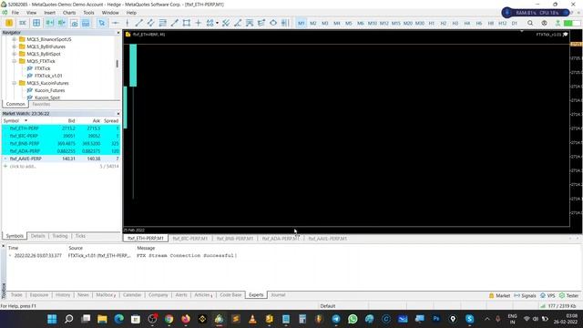 FTX to MT5 API Websocket Bridge Connect to Metatrader 5 смотреть онлайн