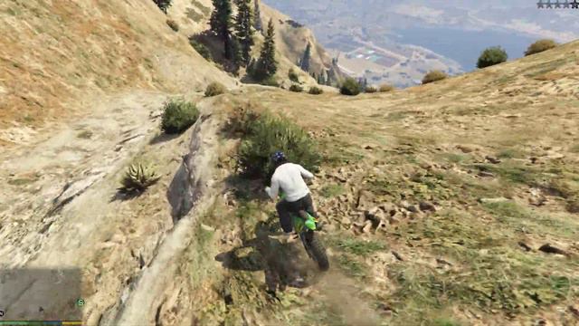GTA 5: Спуск с горы Чиллиад! (50fps Ultra) смотреть онлайн