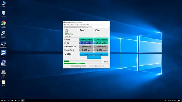 TEST BENCHMARK INTEL SSD 240gb 530 ✅ смотреть онлайн