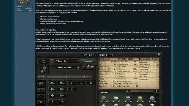 HOI4 Dev Diary - New Vehicles and Changing Recon (Hearts of Iron 4 Husky Dev Diary) смотреть онлайн