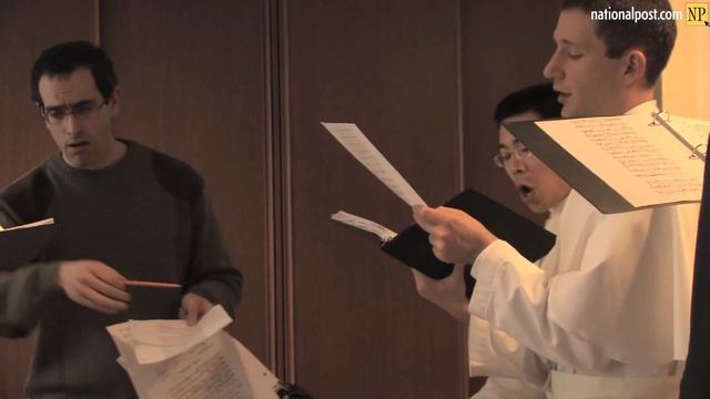 Charles Lewis gets a lesson in Gregorian chant смотреть онлайн