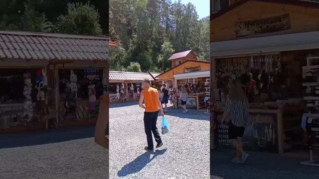 Едем отдыхать в Горный Алтай. День 5. Бирюзовая Катунь, Манжерок, Памятник Шукшину. Дорога домой. смотреть онлайн