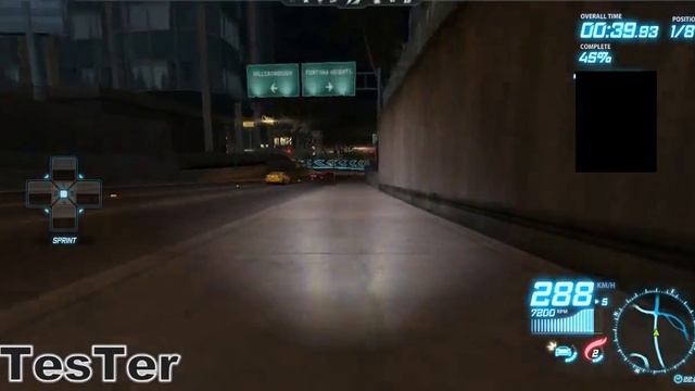 NFSW - LapTime: Ford Mustang RTR-X at 1:21.30 смотреть онлайн