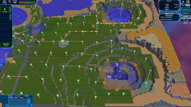 Прохождение игры Creeper World 4. Часть 1. TimeLapse Game смотреть онлайн