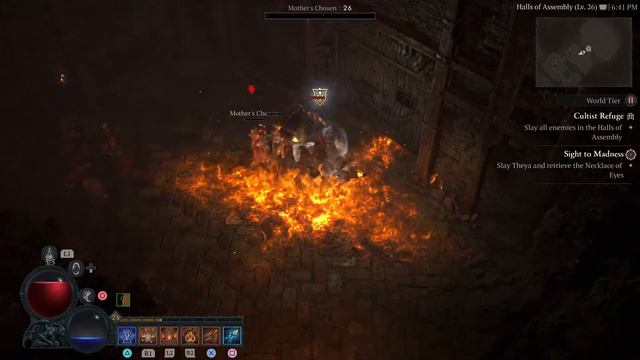 Diablo 4 Sorceress Fallen Angel смотреть онлайн