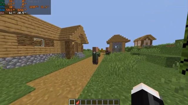 Core i3 4150 + HD 4400 Di Minecraft 1.20.1 | Performance Test | смотреть онлайн