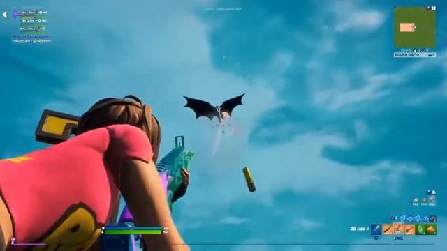 Playing Season 4 Fortnite