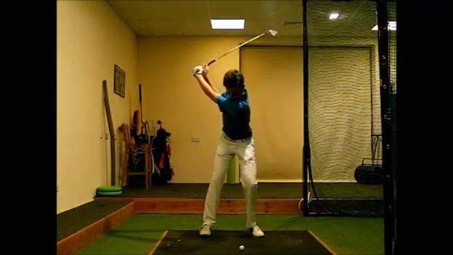 George Gardner 7 Iron Face-on Slow Motion смотреть онлайн