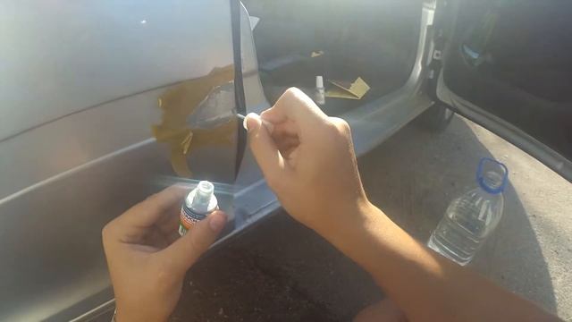 КЛЕИМ ОТОРВАННЫЙ МОЛДИНГ! SKODA OCTAIVA за 500К!