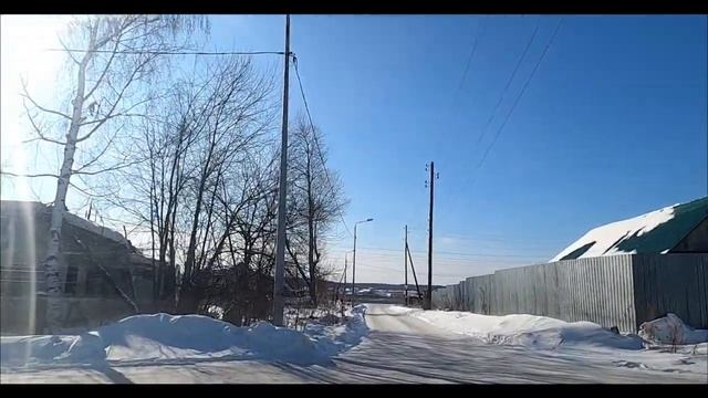 9 ПОСЁЛОК на машине по улице Авангардной смотреть онлайн