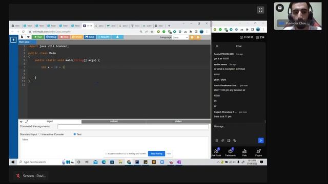 2 Input, Output | variables and operators | datatypes & variables in java смотреть онлайн