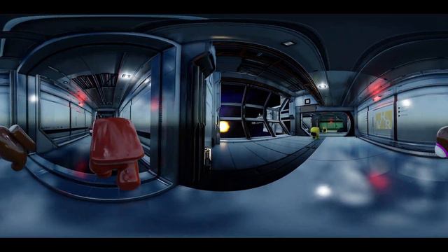 360° Among Us - Fire at The Skeld reaction смотреть онлайн