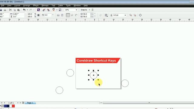 Important shortcut keys in coreldraw hindi | Coredraw tutorial in hindi | Part 1 смотреть онлайн