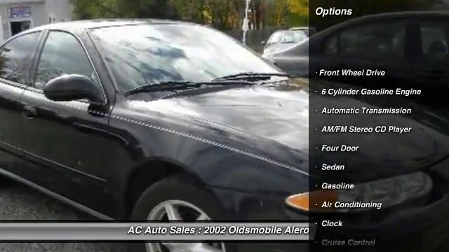 2002 Oldsmobile Alero GL Lakehurst NJ 08759 смотреть онлайн