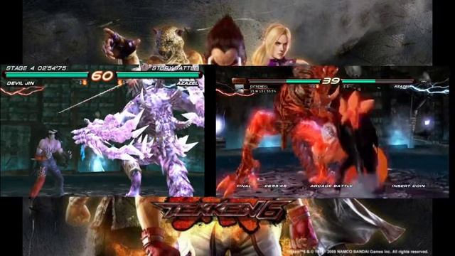 Tekken 6 PSP VS PS3 смотреть онлайн