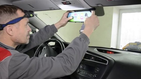 Правильная установка камеры заднего вида и видеорегистратора