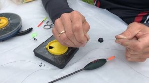 Оснащение матчевой удочки. Слайдер. Скользящий поплавок.