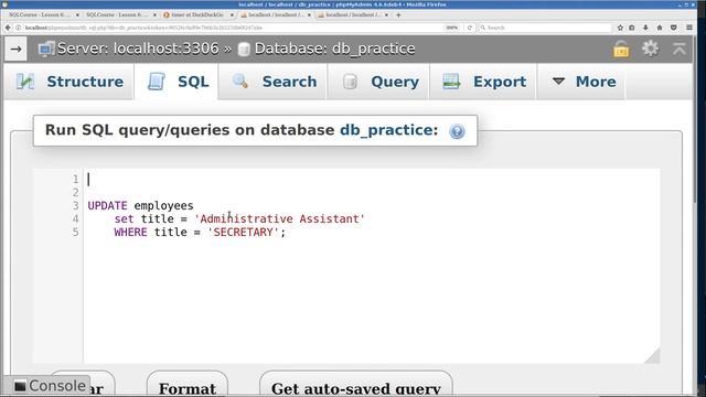 تعلم معي أوامر SQL لمدة 30 دقيقة -الجزء الرابع- смотреть онлайн