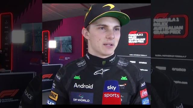 oscar piastri interview after Qualifying session #ausgp смотреть онлайн