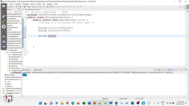 Java Series | Part 7.1| What is a String Class and Why its immutable? #java #javaprogramming #strin смотреть онлайн