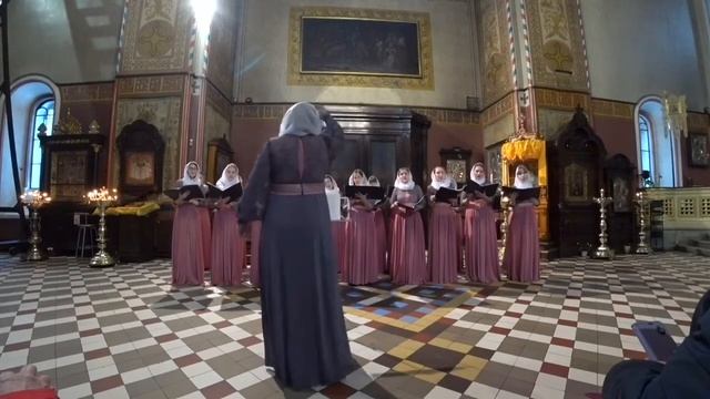 Попов "Под твою милость", женский хор Quellen смотреть онлайн