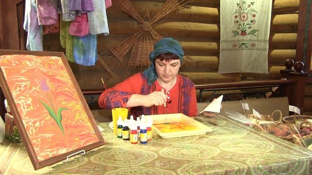 Наследие мастеров / Эбру - рисование на воде смотреть онлайн