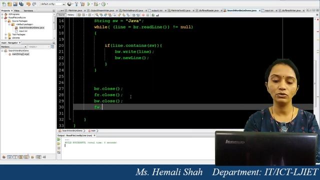 Lec-43_Reading_Writing Stream| Object Orient Programming Using Java | IT_ICT Engineering смотреть онлайн