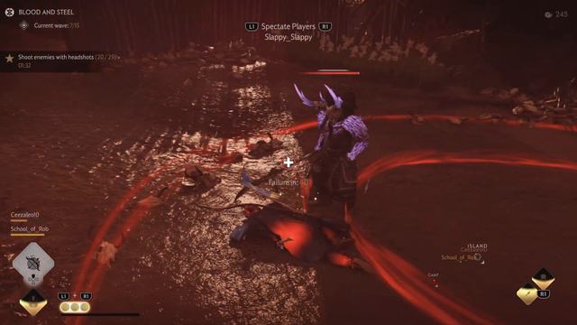 Ghost of Tsushima Legends: The Ghosts downed an Oni! Platinum survival. Blood and Steel. PS5. смотреть онлайн