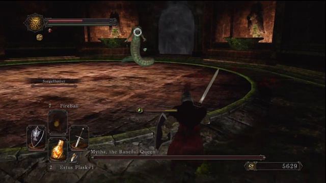 Dark Souls II with SurgeHunter [Part 17] - Magical Knife Games of the Medusa Snake Boss! смотреть онлайн