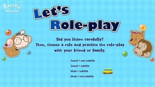 Lesson 3_(B) Nice To Meet You. - Cartoon Story - Greeting - Introducing - English Education