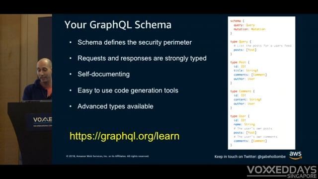 Rapid mobile API development with GraphQL and Amazon AppSync - Voxxed Days Singapore 2018 смотреть онлайн