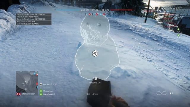 BFV Beta - Do You Want To Build A Snowman?