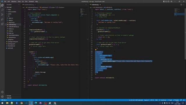 React js tutorials | react component lifecycle part 10 смотреть онлайн