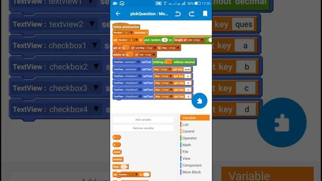 Quiz app using Firebase in Sketchware смотреть онлайн