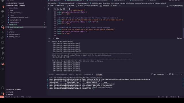 Introduction to Reinforcement Learning: Python Code and Examples смотреть онлайн
