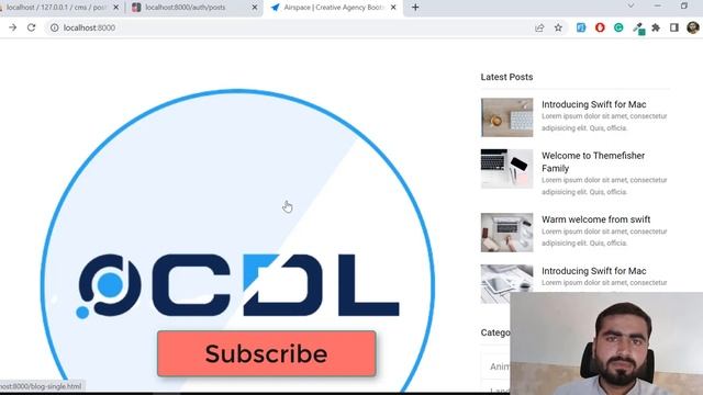 (22) Add Pagination in Blog Page | Build Content Management System in PHP Laravel смотреть онлайн