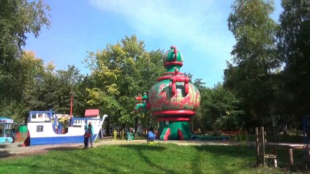 Прогулки в парке г.Лысьва смотреть онлайн