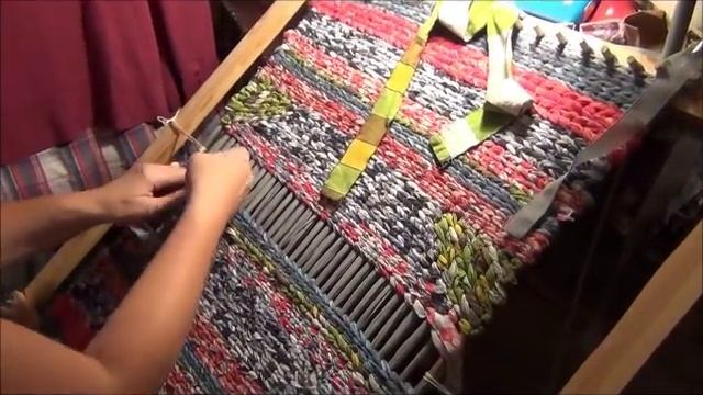 Мастер класс. Домотканые коврики