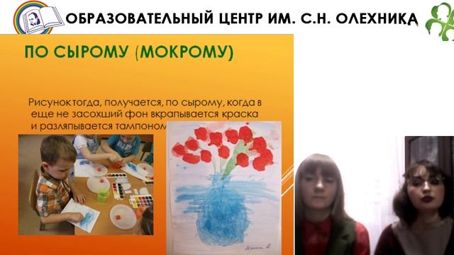Нетрадиционная техника рисования в младшем возрасте смотреть онлайн
